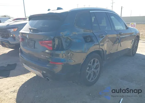 2021 BMW X3 Sdrive30I z USA, uszkodzony, nr VIN 5UXTY3C01M9G68802